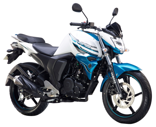 Yamaha-FZ-S-FI-White-Motorcycle-Bike goa